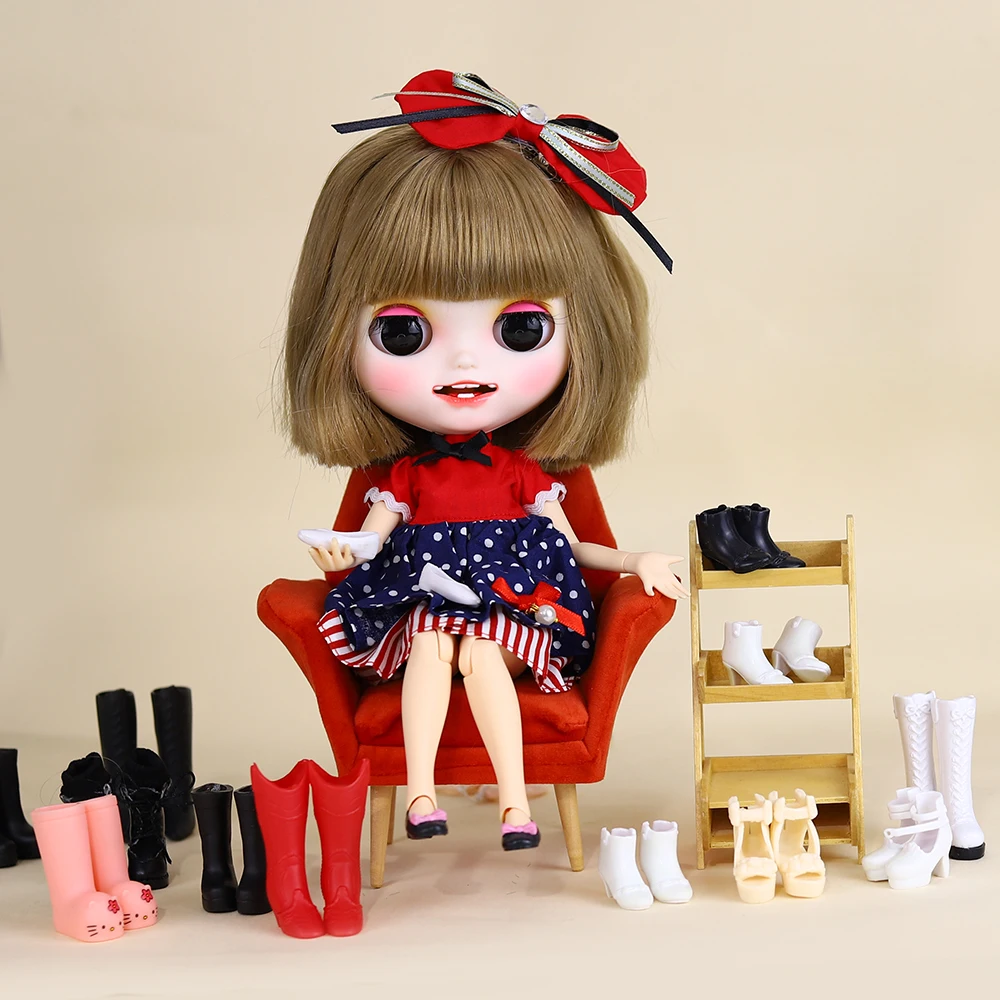 Shoes ICY DBS Blyth doll rubber shoes series 1/6 30cm anime girl licca body Joint body