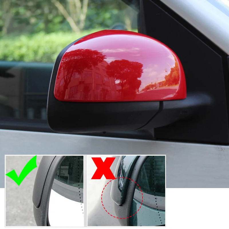 Car Interior Modification Decoration Cover Rearview Mirror Window Trim Sticker Exterior Accessories For Smart 453 Fortwo Forfour view 4