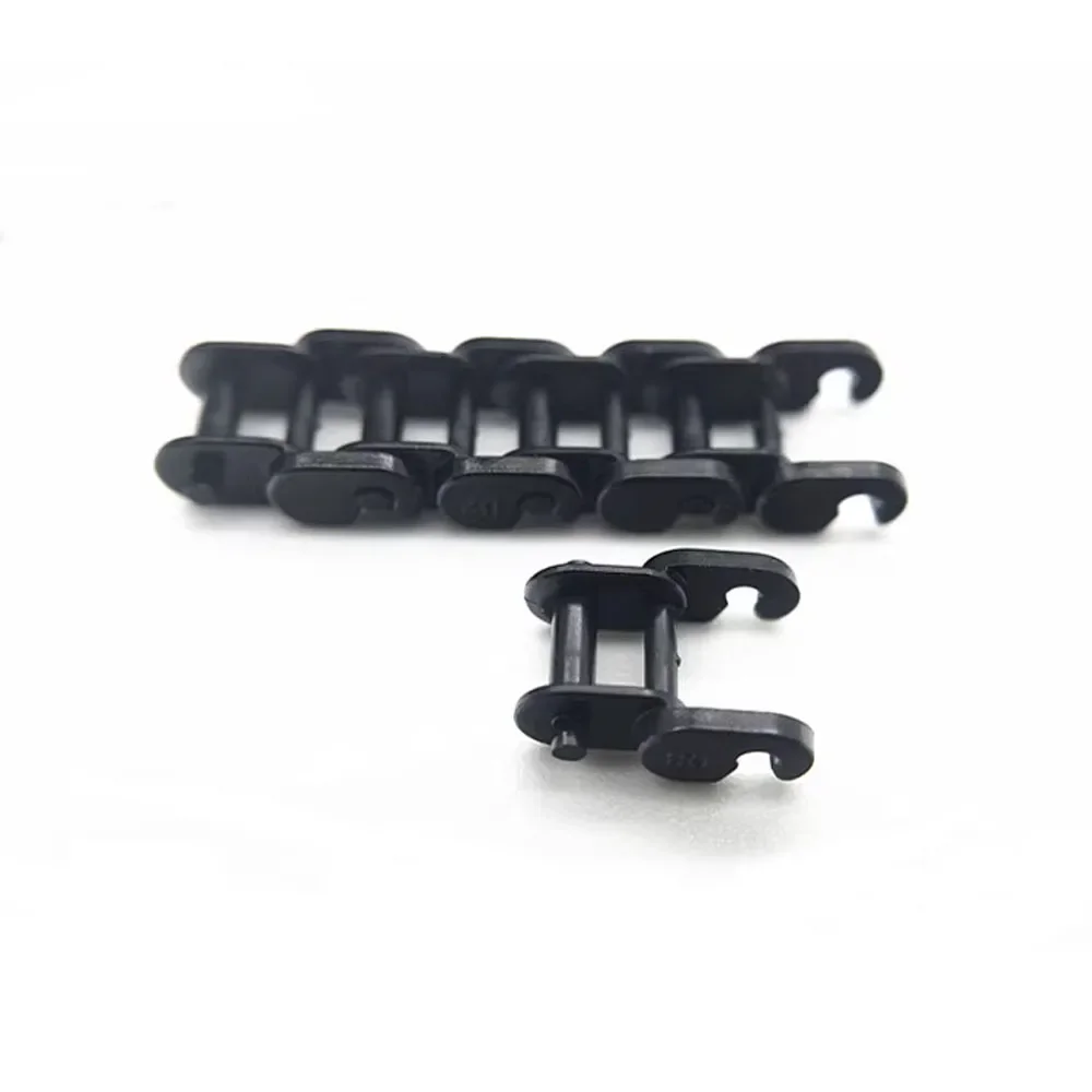 100PCS Technical Parts Link Chain Bricks 3711 14696 for MOC Building Blocks Gear Tank Track Tread Motorcycle Train Children Toys