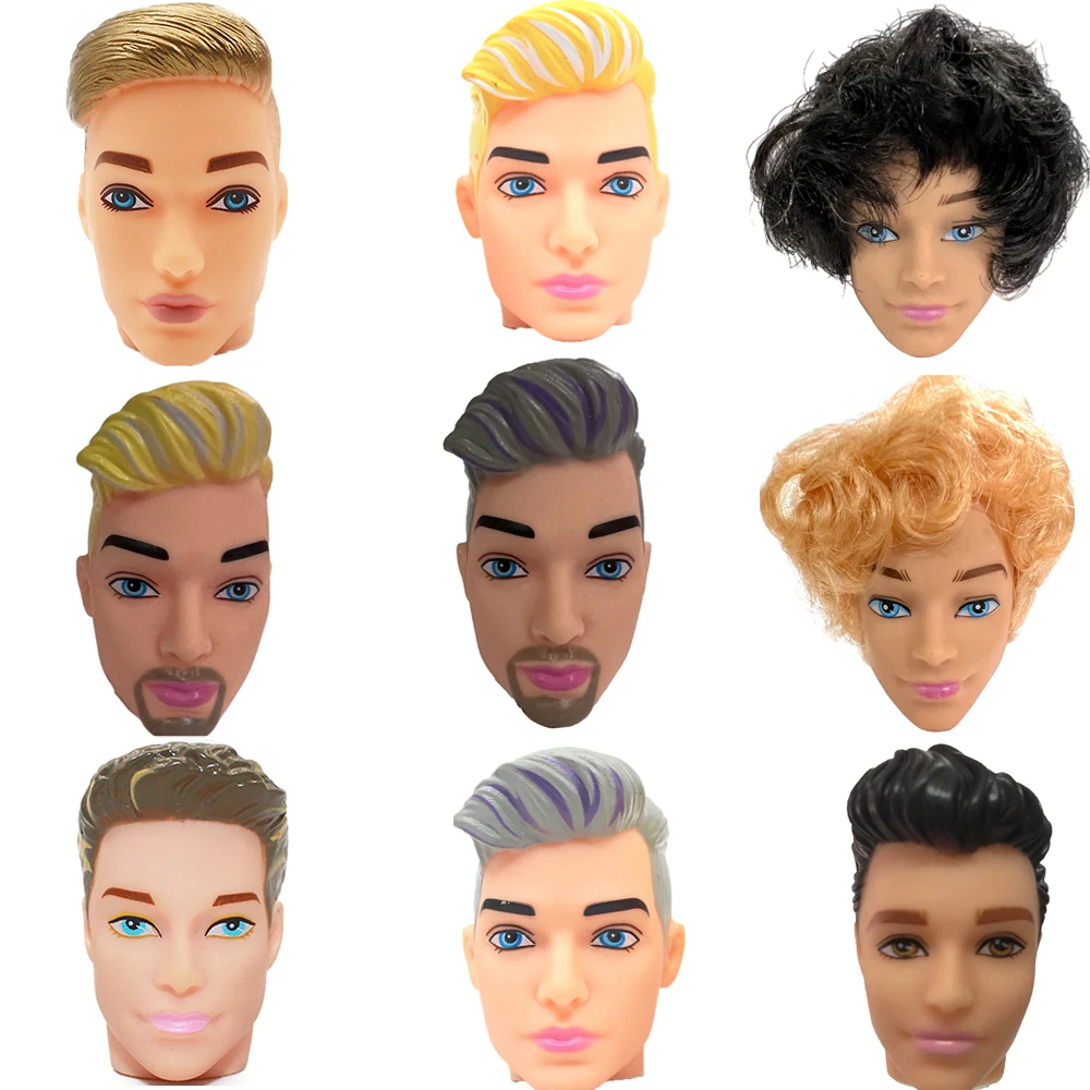 NK 1 Pcs Head or Body Clothes  For  Ken Doll Accessories Vinyl Head Shoes   For  Male 1/6  Doll Gift  Girl Dress Up DIY Toys JJ