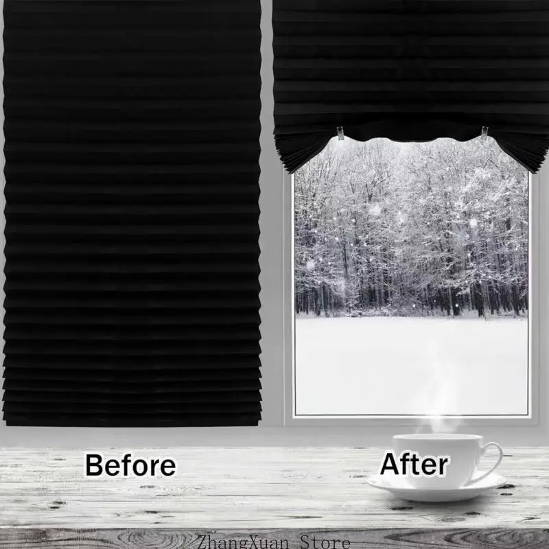20 Stück Schattenclips für Fensterjalousien, plissierte Papierjalousien, Kleiderbügelklemmen für Innenfenster, Badezimmer, ohne – Detail 5