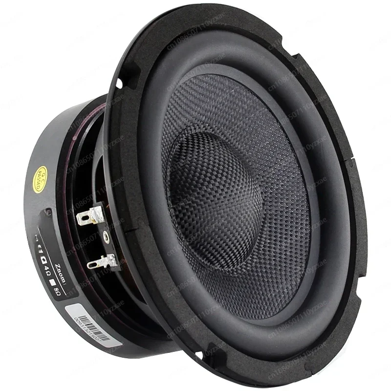 

glass fiber woven sound basin professional large steel cannon round,6.5-Inch HIFI fever-grade heavy subwoofer pure tone speaker