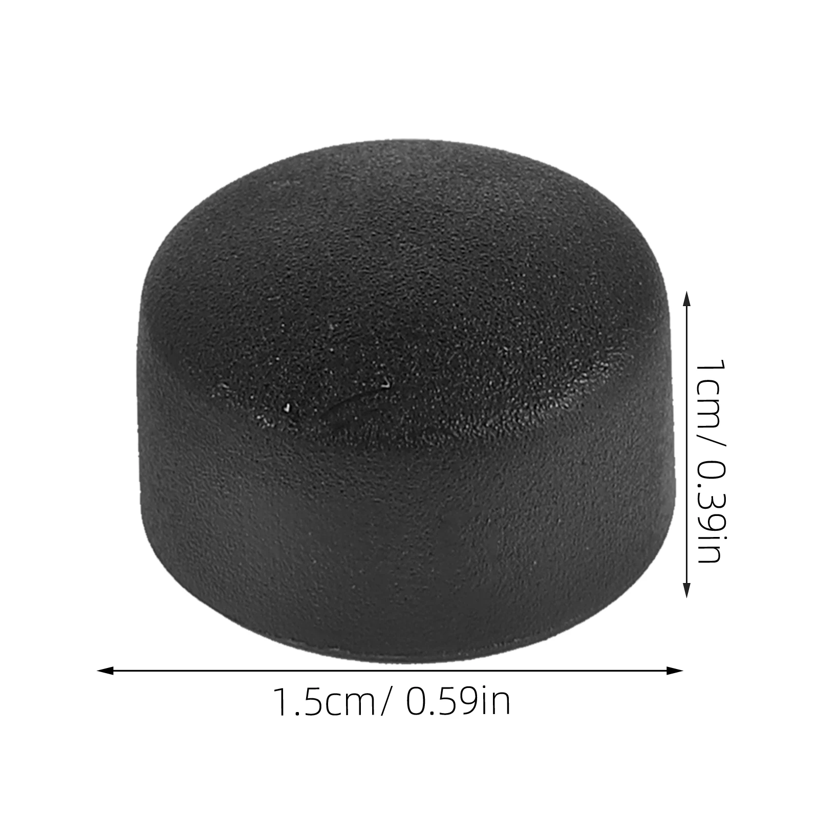 

20pcs Foosball Table Rod Caps Black Plastic End Caps Safety Covers For Kids Sturdy Replacement Parts Universal Fit Desktop