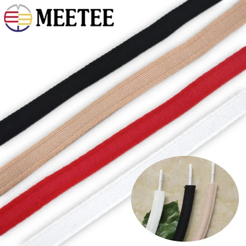 

20Meters Meetee 10/12mm Nylon Underwire Channeling Bra Ribbon for Handmade Sewing Underwear Wedding Dress Clothing Accessories