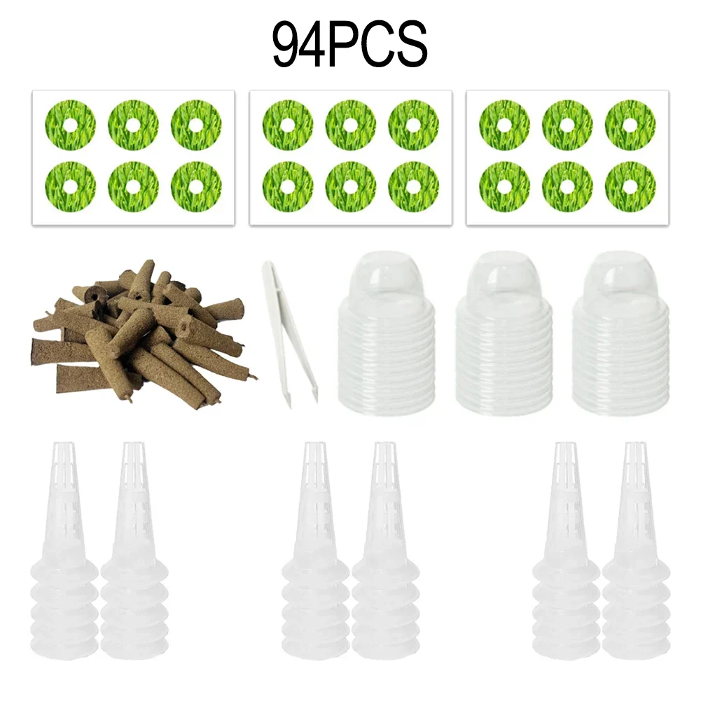 

Hydroponic-Pods Kit Grow Baskets Grow Sponges Plant Vegetable Grow Nursery Cup Pot Garden Plant Basket Garden Accessories