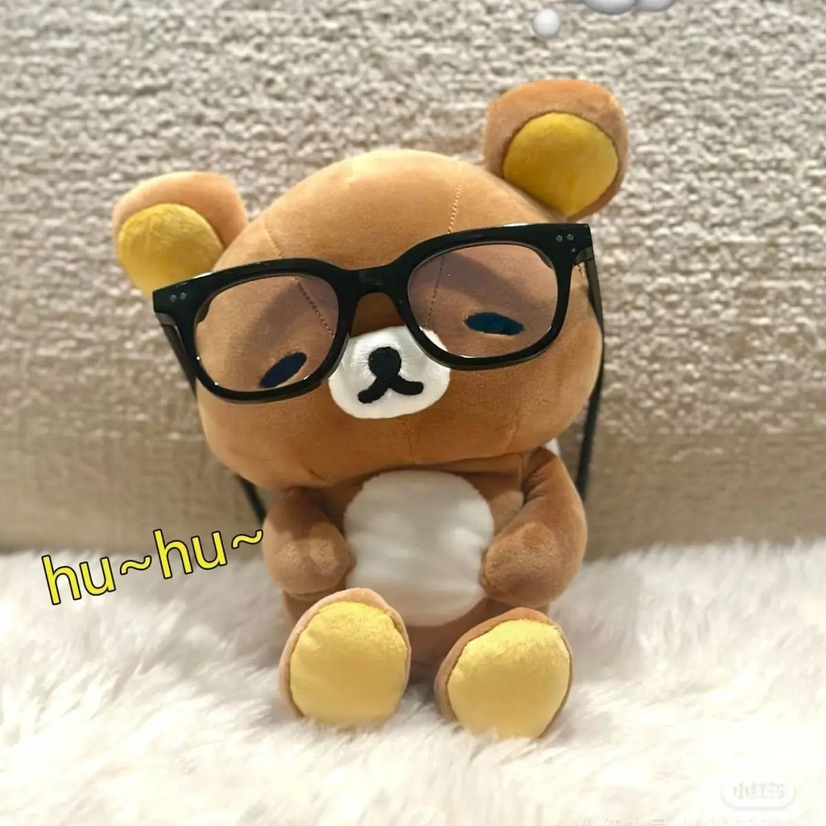 

Kawaii Rilakkuma плюшевая кукла аниме мультфильм милый настольный орнамент кукла для девочек рождественские подарки игрушки