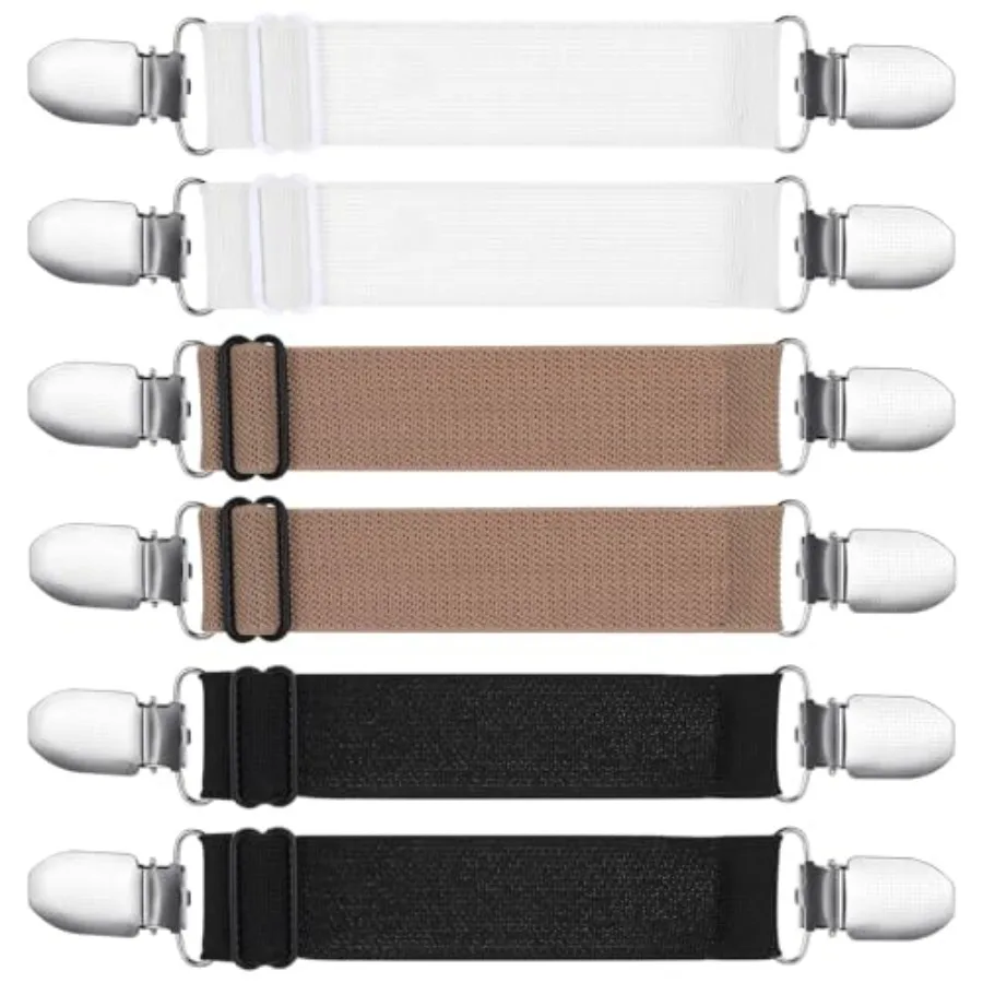 6 Pcs Adjustable Cl…