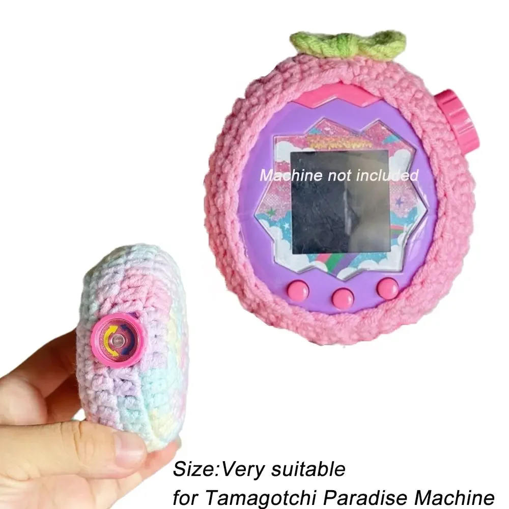 

Special Handmade Protective Cover Yarn Not Block The Knob Decorative Cover Protective Case for Tamagotchi Paradise