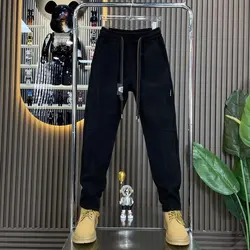 Men's Joggers Autumn Winter Drawstring Casual Pants Sweatpants Workout Running Gym Fitness Sports Trousers Streetwear New 2023