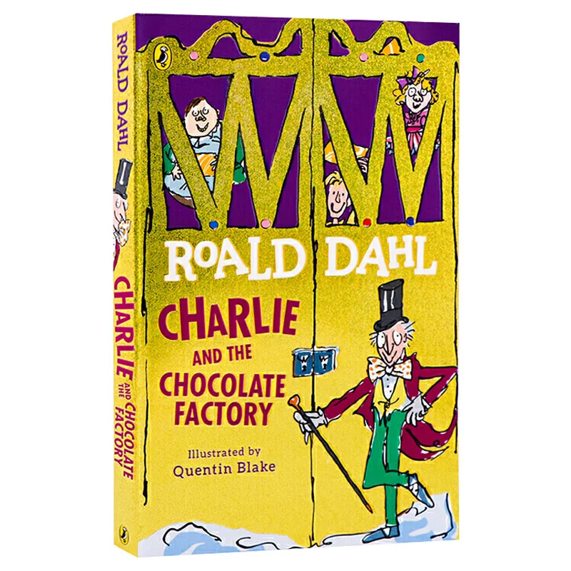 

Charlie and the Chocolate Factory, Children's books aged 6 7 8 9 English books, Humor and Magic Fantasy novels 9780141365374