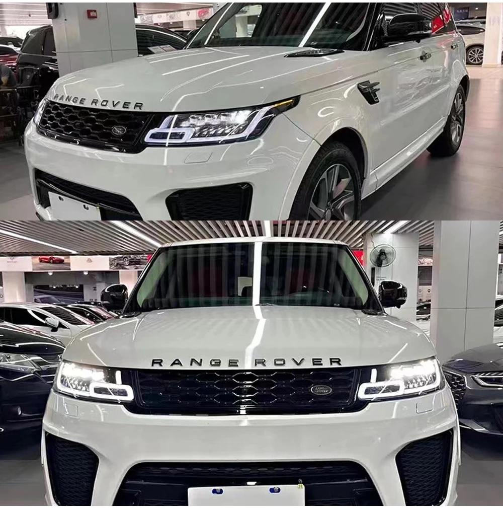 

Car HeadLights For 2014-2017 Land Rover Range Rover L494 Sport L405 Executive Car Upgrade New Styling LED Headlight Assembly
