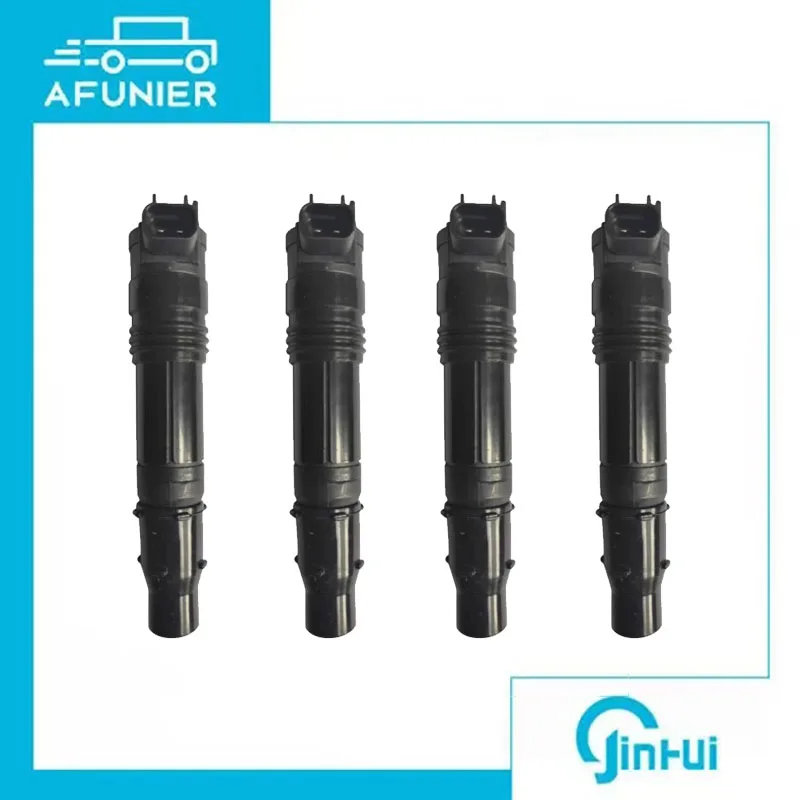 

4Pcs Ignition Coil For Kawasaki 1400 ZZR (06/13) 1400 GTR (08/13) OE No.:21171-0005