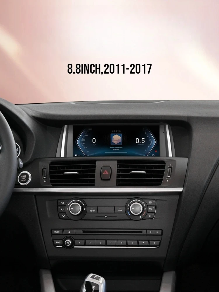 Android 13 Car Screen for X3/X4 CIC NBT 2011-2017 Qualcomm 8Core FM Radio Carplay Player 8+128GB RAM 4G SIM BT Car Stereo