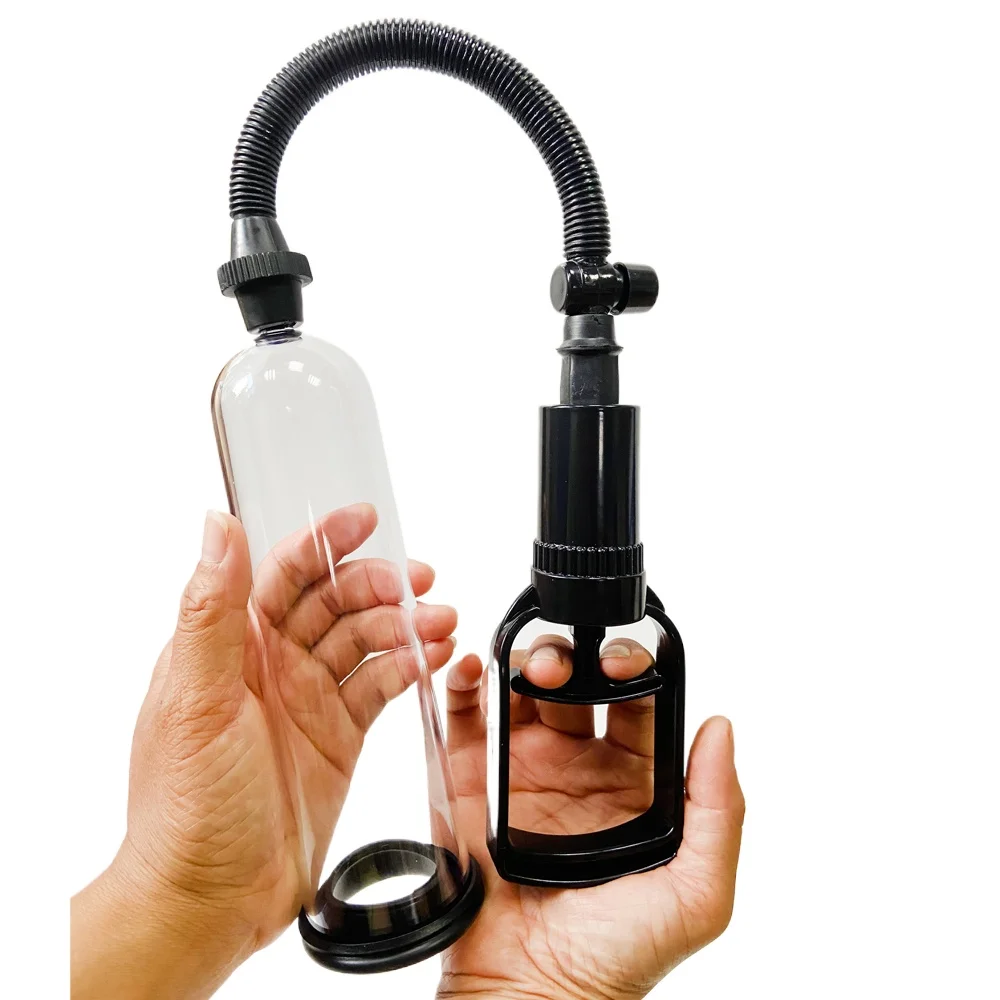 Manual Penis Pump Vacuum Cock Enlarger Sex Toys Vacuum Pump Male Masturbation Pene Extender Trainer Adults Cock Pump for Man