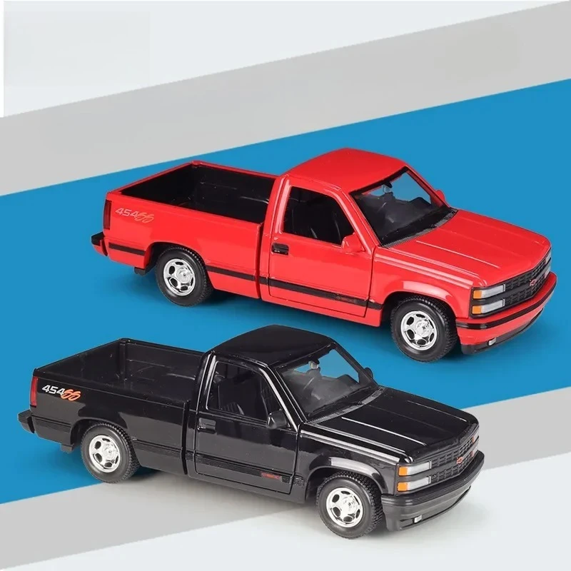

Maisto 1:24 1993 Chevrolet 454 SS Пикап, высокодетализированная модель из литого металла, коллекционная игрушка для детей, подарок