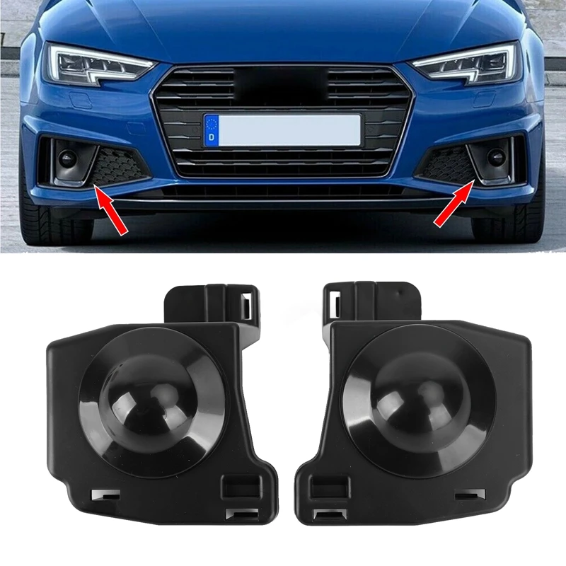 

Car Front Bumper False ACC Probe Trim Cover For A4L 2019 S-Line 8W0807819 8W0807820