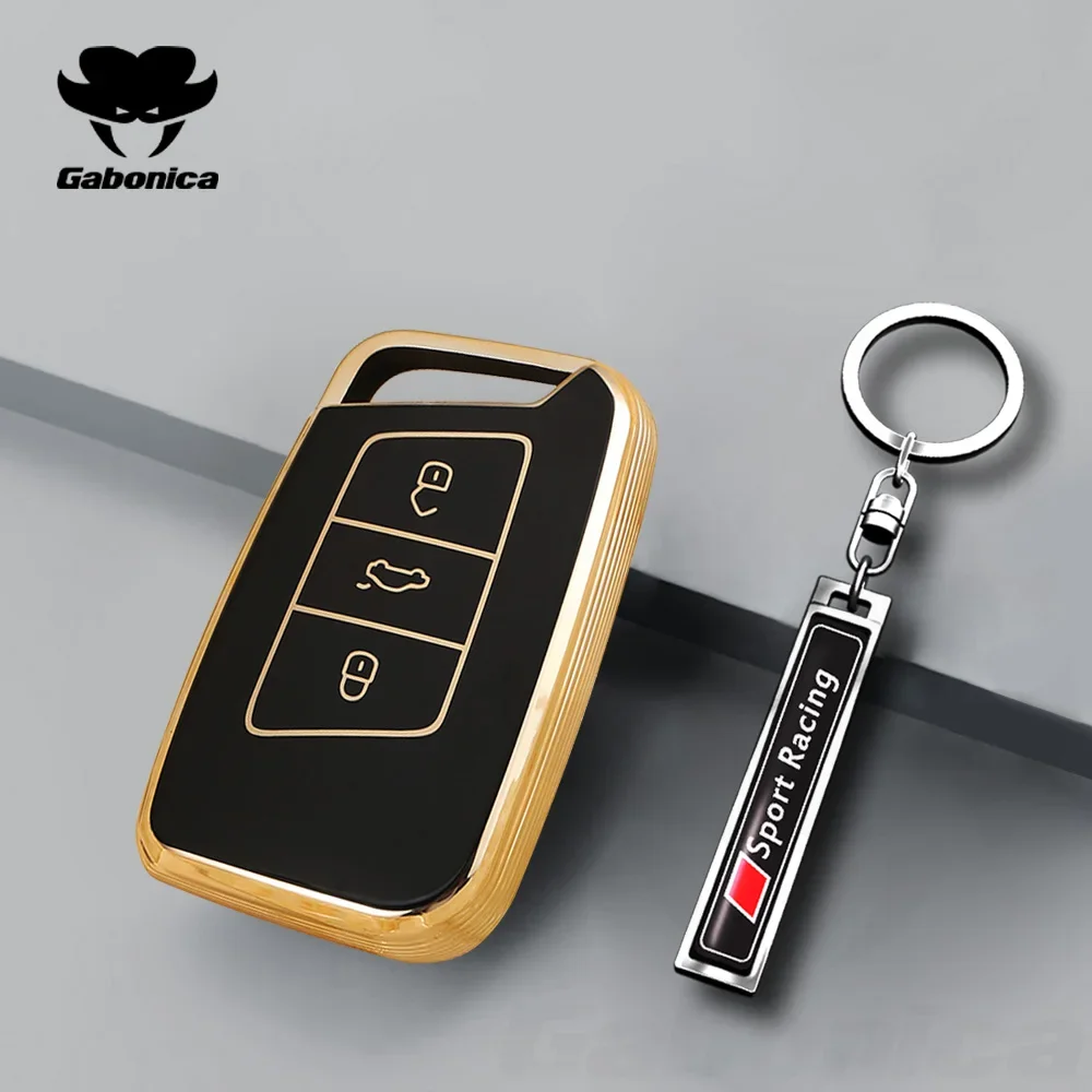 

TPU Car Key Case Cover Bag For Skoda Superb A7 Kodiaq Seat For VW Volkseagen Magotan Passat B8 Golf Gte TIGUAN MK2 Accessorise