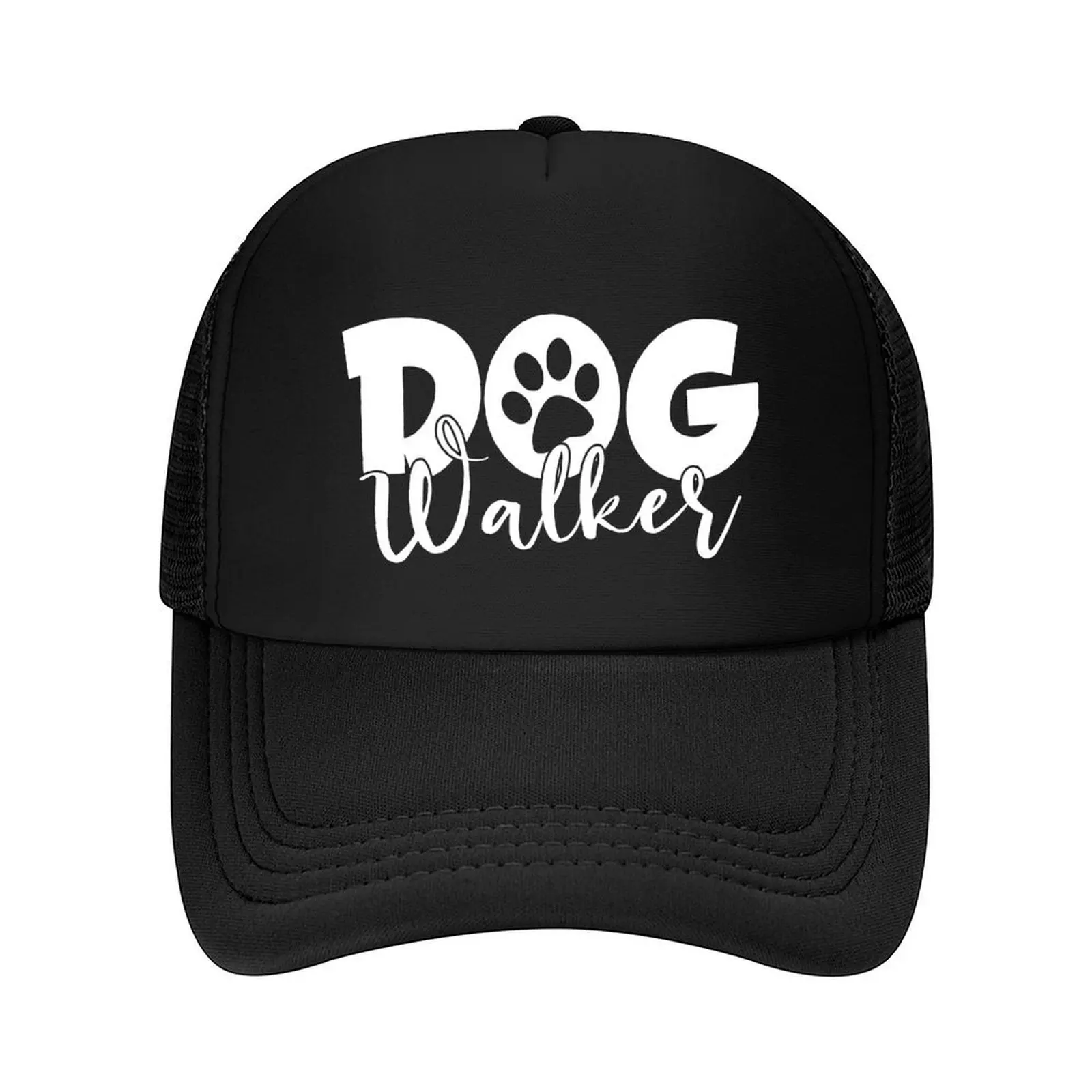

Dog Walker Tee, Funny Dog walking Baseball Cap Sun Hat For Children Hip Hop Streetwear tea Hat Women's Hats Men's