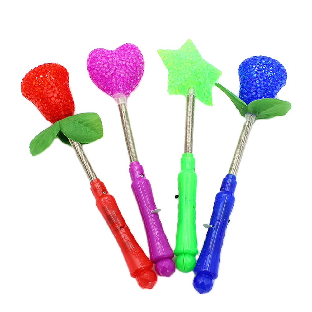 

12 Pcs Glow Stick Light for Concert Flash Shining Heart Beautiful Party