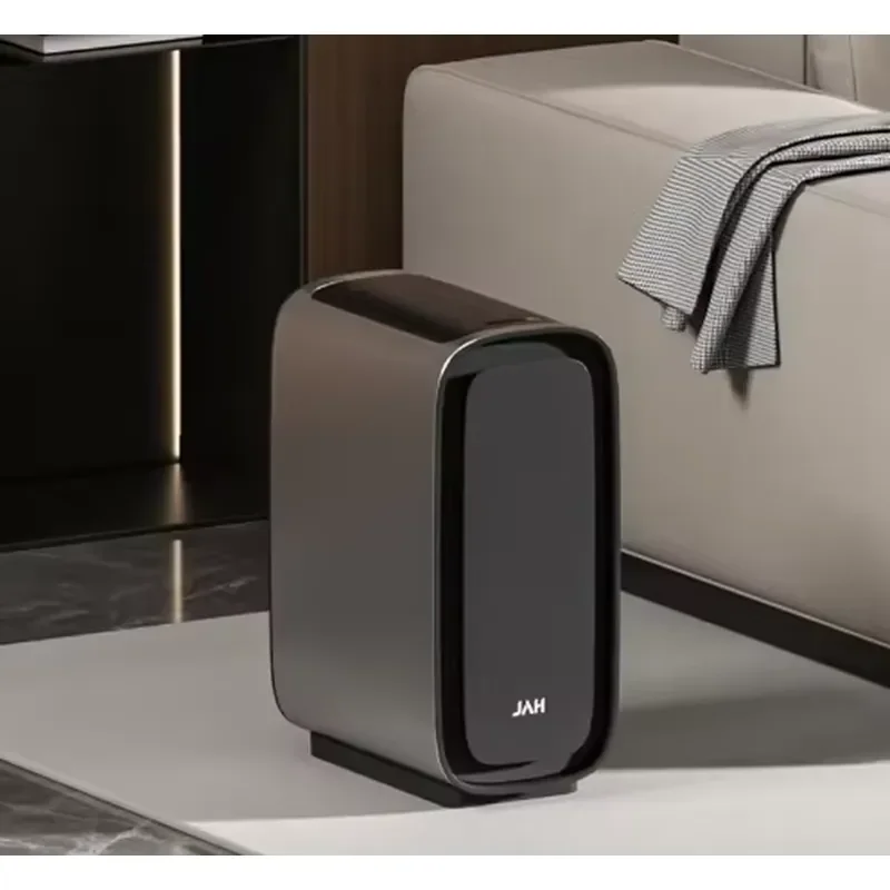 9L Stainless Steel Smart Trash Can with Inductive Automatic Sensor and Double Wing Open Lid for Kitchen Bathroom Office Home