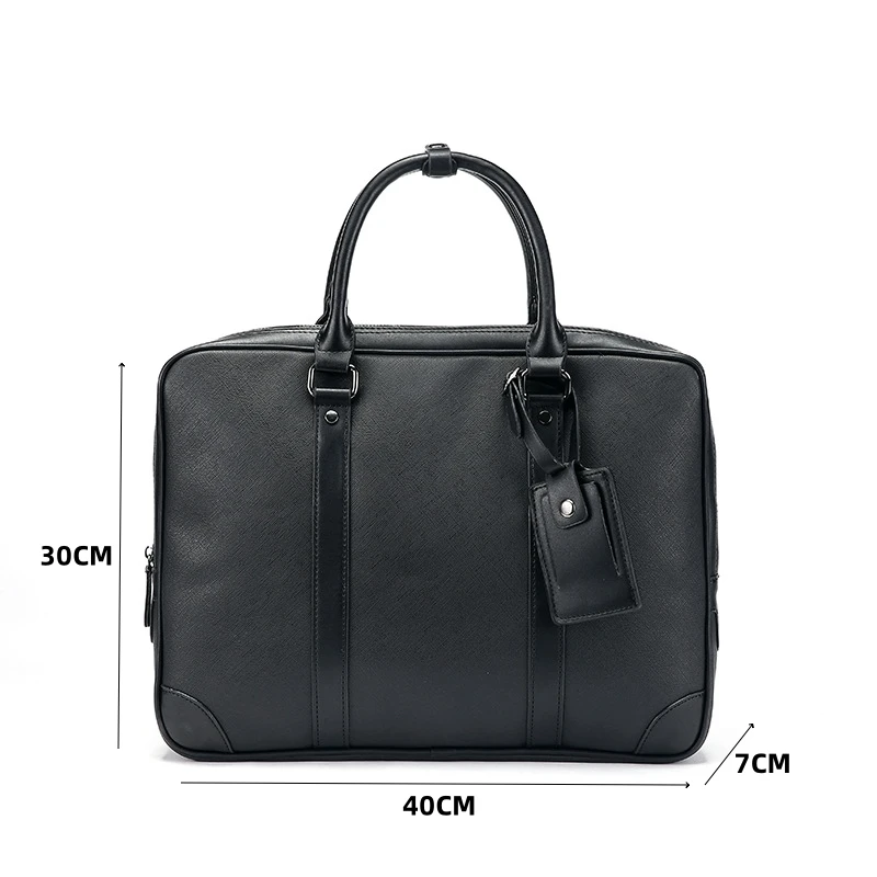 New Business Handbags Men Top-Handle Bags Large Capacity Men\'s Hand Bags Fashion Briefcases Multifunctional Laptop Bags Satchels