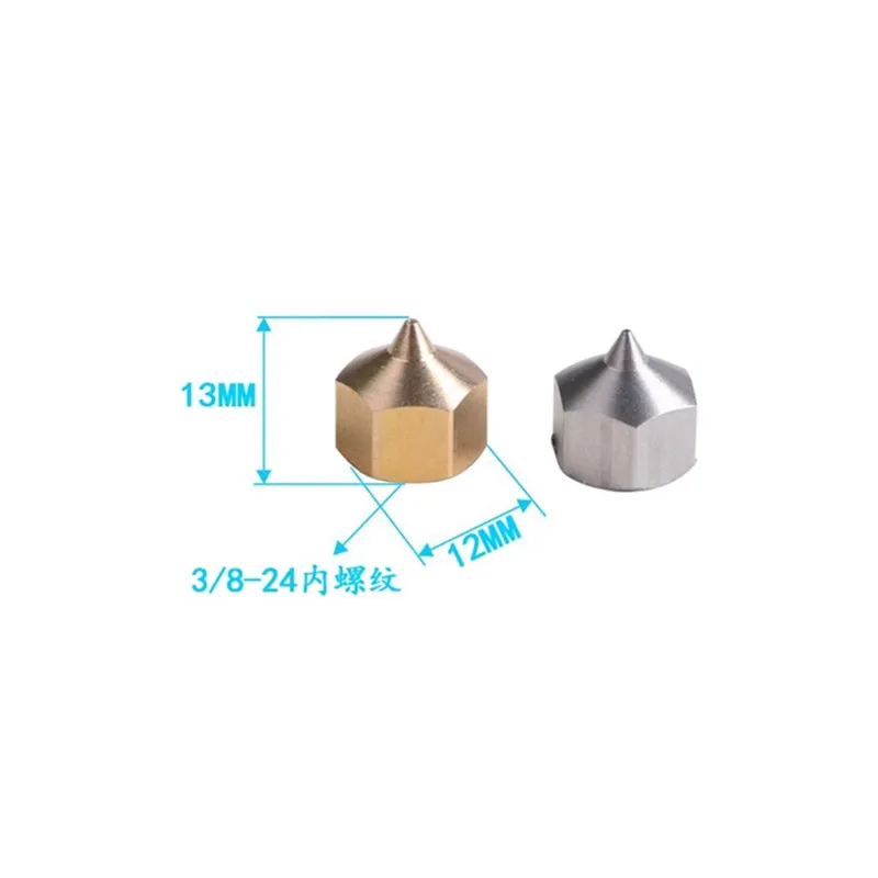 2pcs High Speed Dispensing Machine Nozzle, Hot Melt Glue Gun High-speed Dispensing Nozzle, 3/8-24 Thread