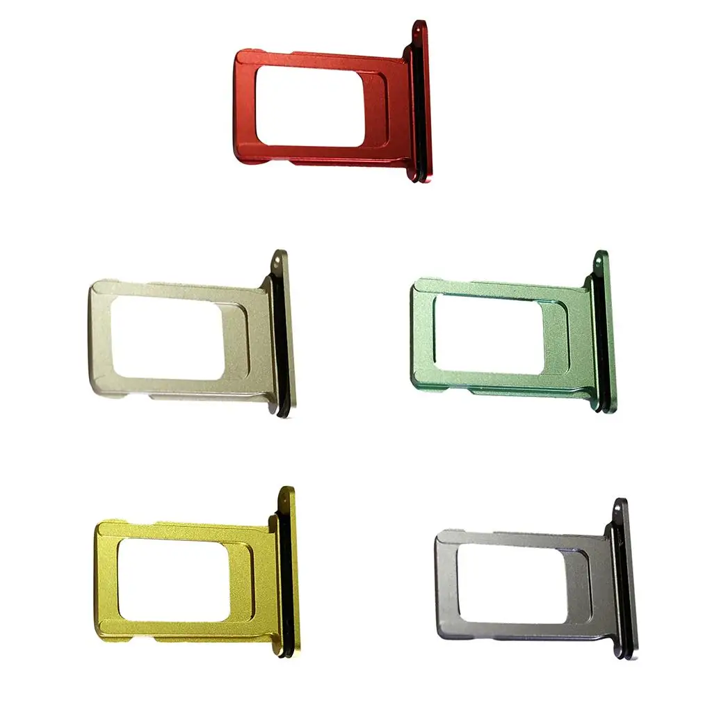 2-4pack Original SIM Card Tray Slot Holder Replacement Part for 11 Red
