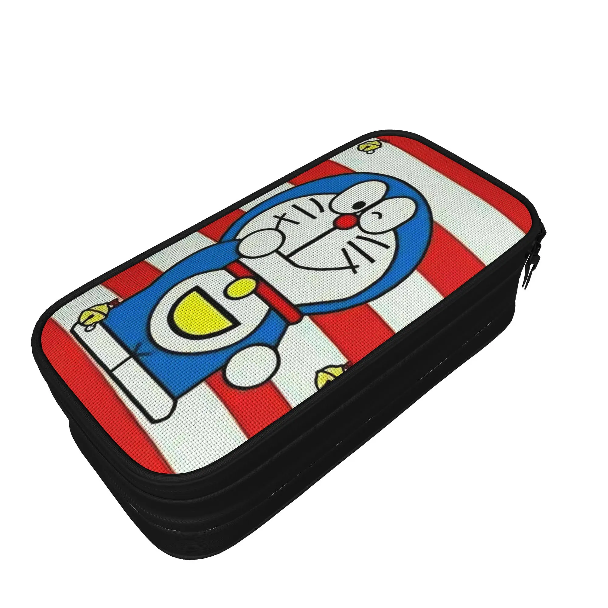 doraemons blue cats cat Pencil Cases Classic   Pen Bags Student Big Capacity School Supplies Cosmetic Pencilcases