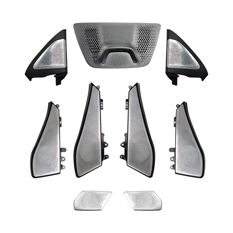 Shining LED for BMW G06 X6 F86 MX6 Front Rear Door Glow Tweeter Cover Luminous Night Lighting Trim Speaker Audio Speaker Horn