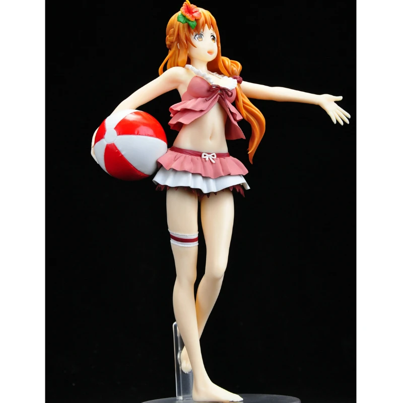 In Stock Original Bandai BANPRESTO EXQ Water Princess Yuuki Asuna Action Figure Animation Toy Gift Model Collector Anime Genuine