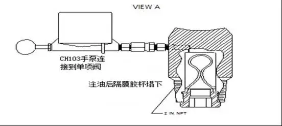 Cd401 4:1 Debooster Rubberen Beker Voor Onderste Sub,1502 Debooster Rubberen Beker Diafragma Voor Kroonboring Insturmentatie