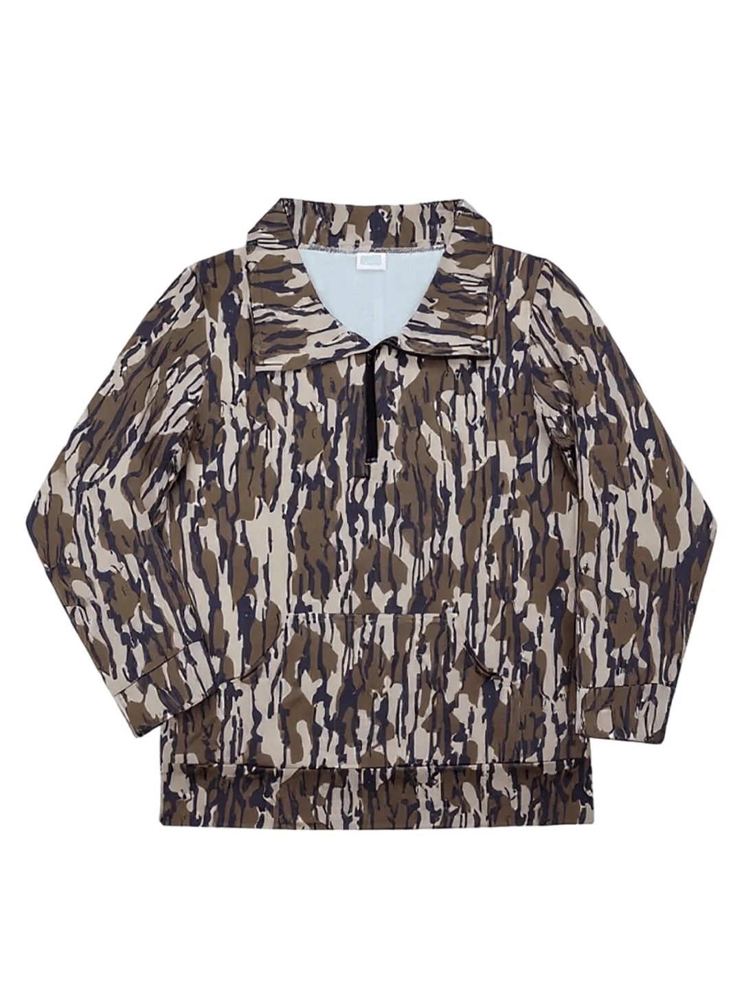 Camicia mimetica con mezza zip Camicia corta Felpa da donna a maniche lunghe Top carino