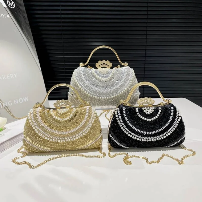 

Elegant Leather Women's Shoulder Bag High-End Luxury Brand Fashionable Famous Paris Stylish Trim Daily Bag​