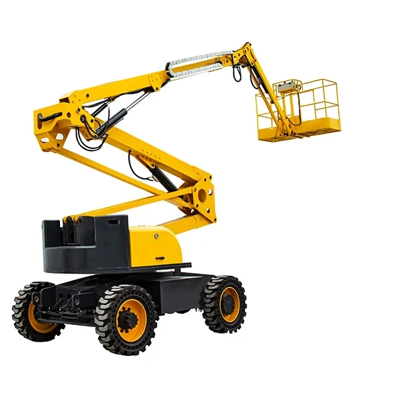 Self-Propelled Articulated Boom Lift Tables Hydraulic Towable Building Construction Equipment Telescopic Boom Engine Motor Gear