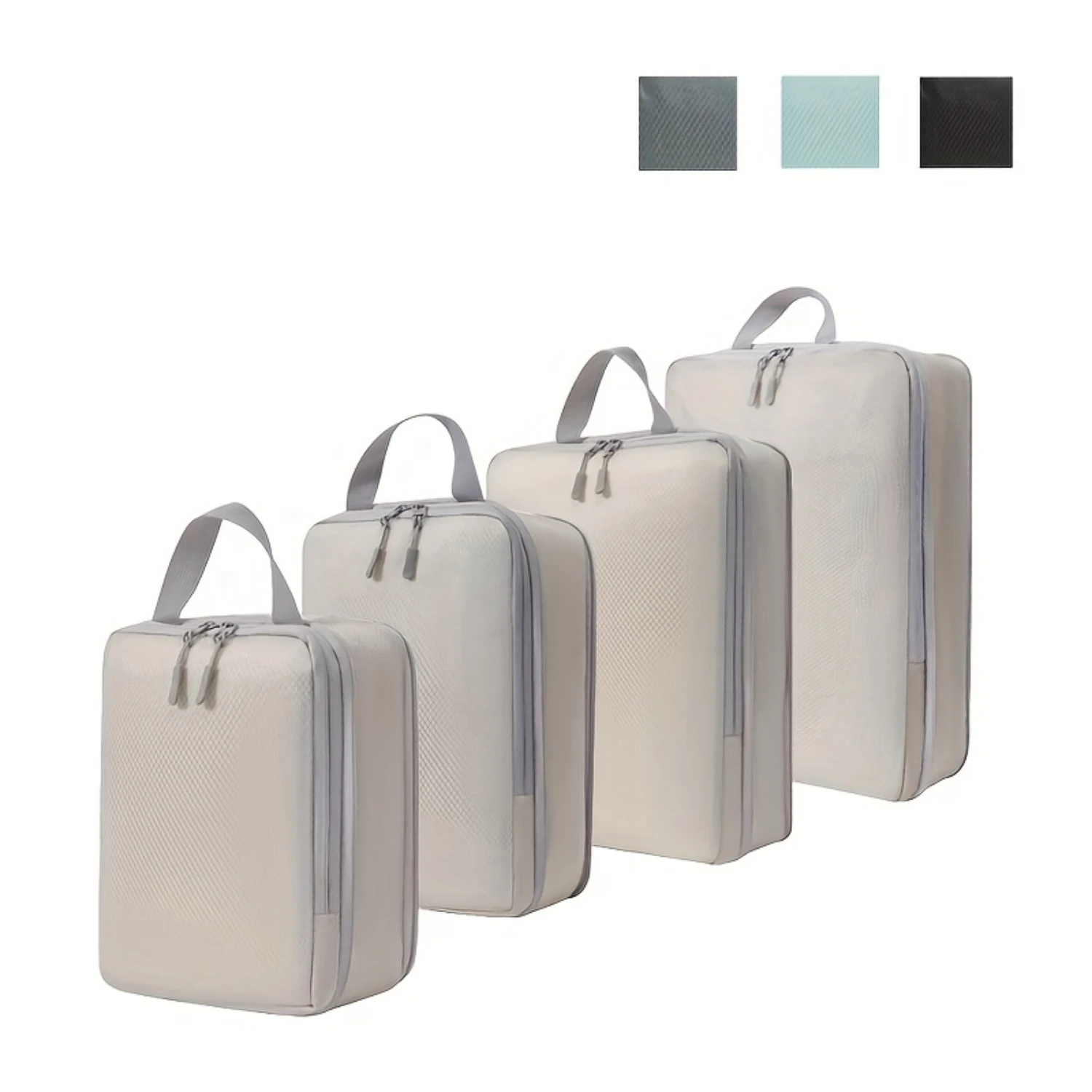 Travel Luggage Compression Bags, Lightweight Packaging Cubes, Portable Bags