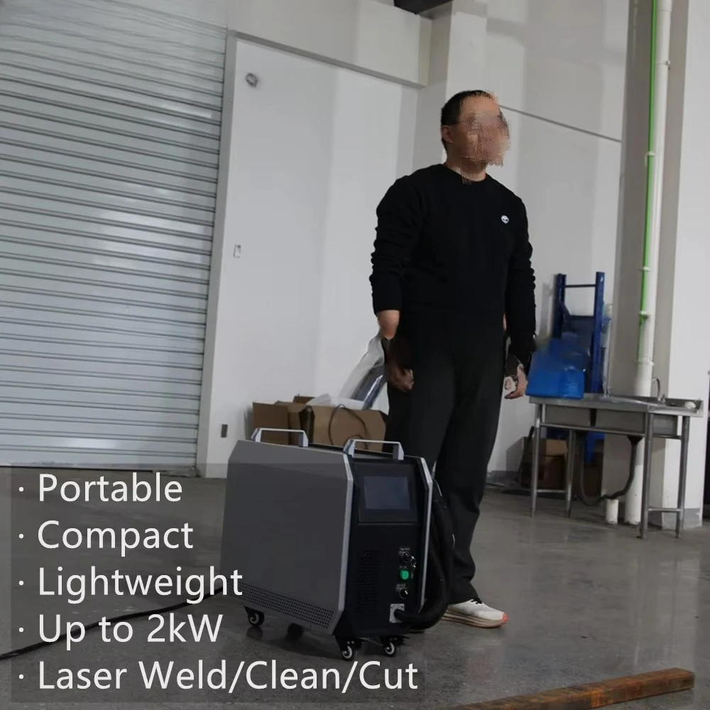 Handheld 3 in 1 Portable Fiber Welding Machine for Metal