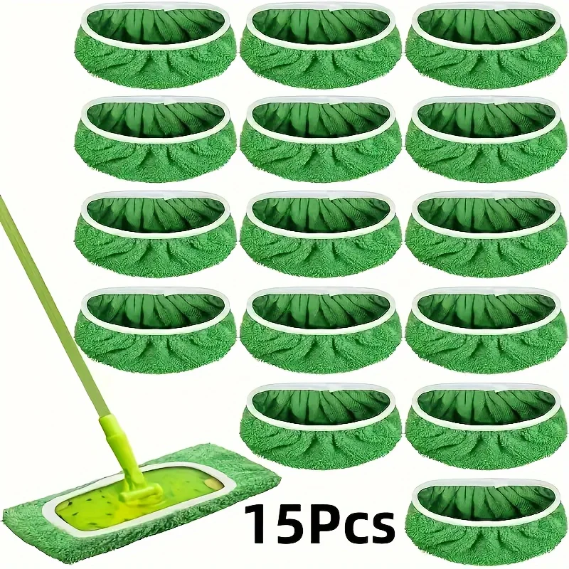 

Applicable Swiffer Reusable microfiber mop pad for floor cleaning - Dry cleaning cloth and wet mopping cloth，Used for household