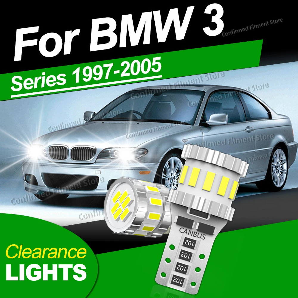 

Canbus Error Free LED Clearance Light T10 High Bright Car LED Bulbs For BMW 3 Series E46 Sedan Touring Coupe Compact 1997-2005