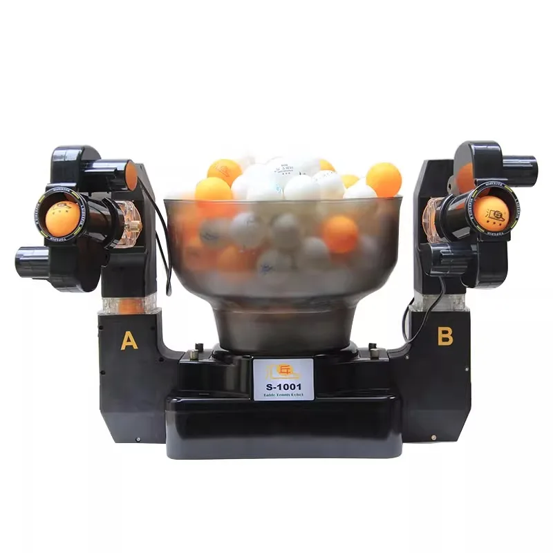 S1001 Double-headed, multi-angle rotating, multi-point automatic ball serving machine (table tennis ball serving machine)
