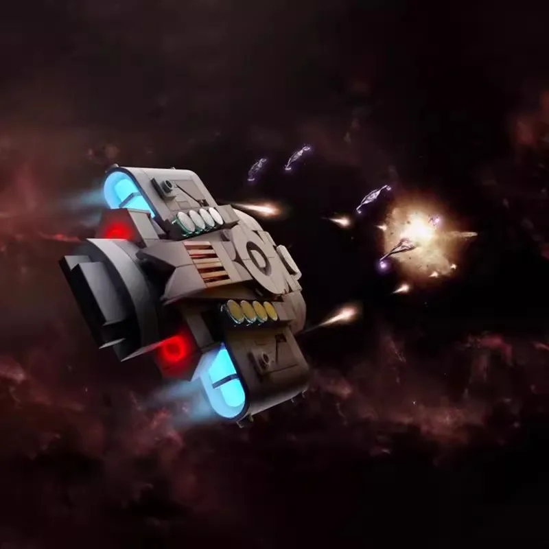 بريكلينك ستار فيلم المركبة الفضائية المؤسسة NCC-1701 ديسكفري فوياجر NX-01 دلتا MOC سفينة الفضاء مجموعات اللبنات ألعاب أطفال هدية