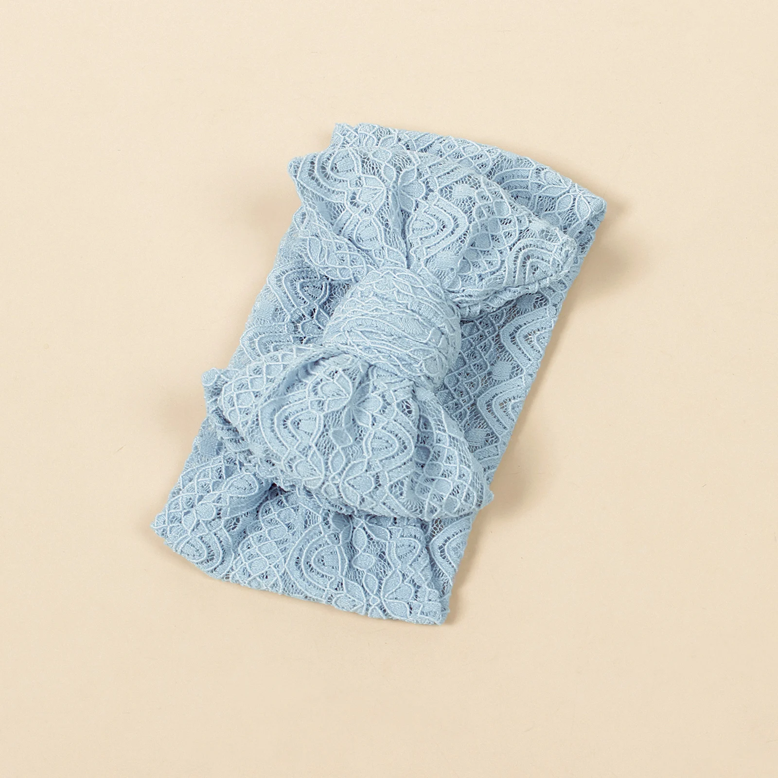 24 teil/los Neugeborenen Baby Spitze Bogen Stirnbänder, Gestickte Bogen Elastische Haarbänder Kinder Mädchen Turban Kopf Wraps Kinder Spitze Stirnbänder – Detail 11