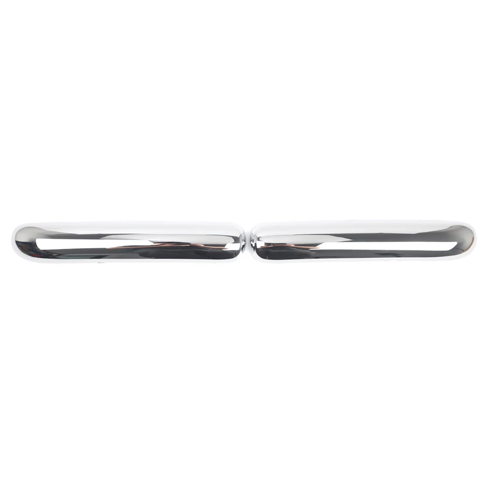 1Pair Automotive Front Bumper Chrome Trim Molding ABS Decorative For BMW Mini Copper One Cabrio R50 2001.06-2004