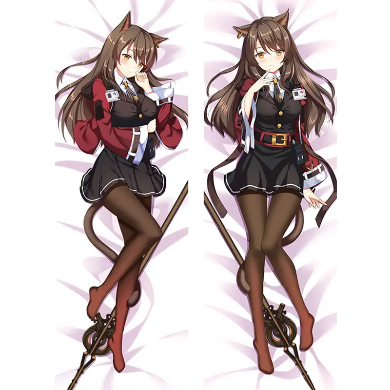 

2WAY/WT New Hot Anime Game Arknights Pillow Cover Dakimakura Case Skin Peach 3D Double-sided Bedding Hugging Body Pillowcase