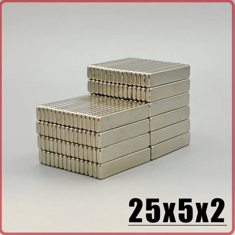 5/10/20/50/100/200pcs 25x5x2mm Block Shape Imane 25*5*2 For Kitchen Hook Accessory Home Decoration Garden Diy Craft