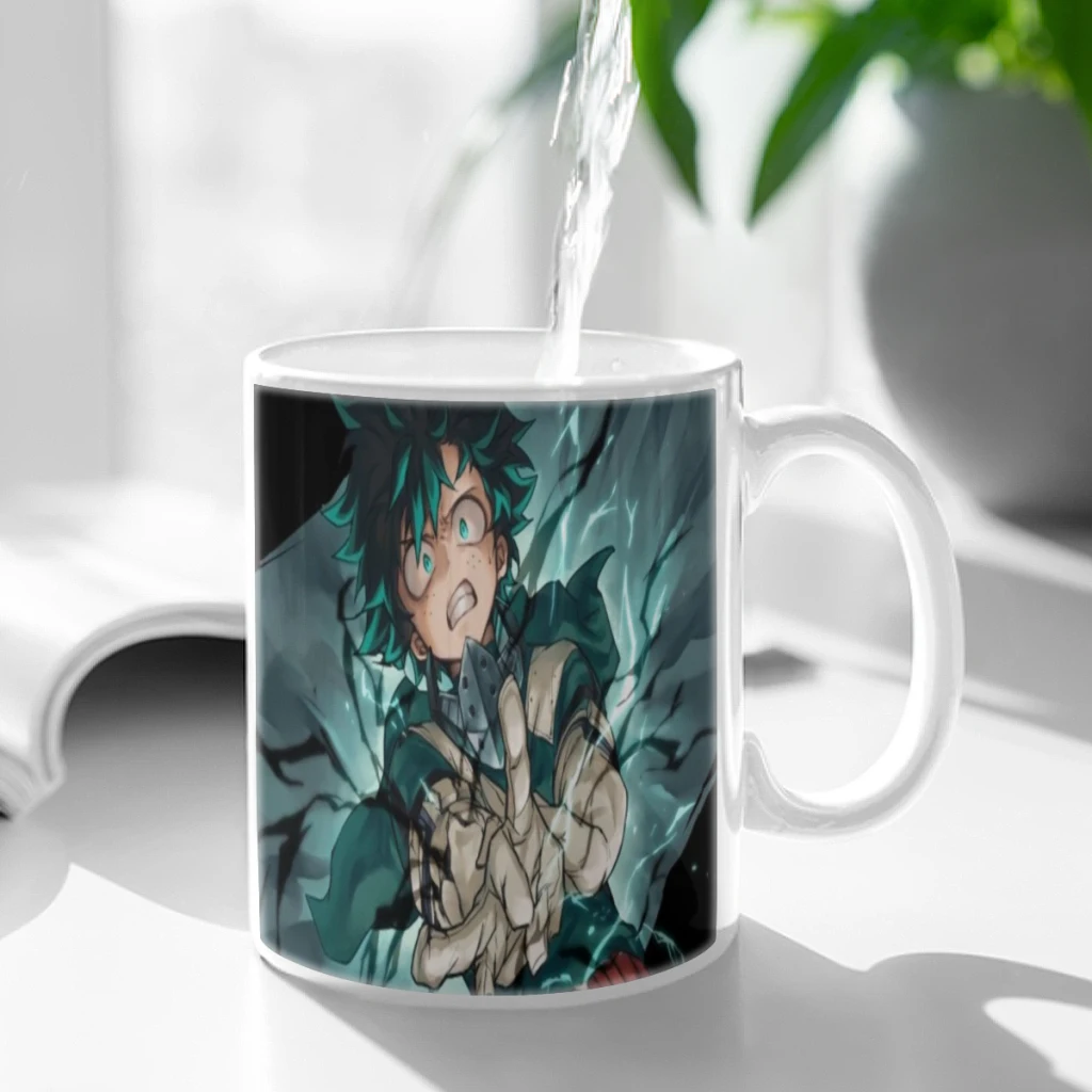 My Hero Academia Free shipping Coffee Cups Reusable Portable Coffee Cup Dishwasher Safe Coffee Mug Coffee Tea Travel Cups