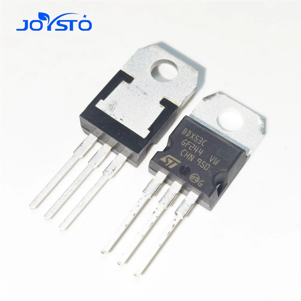 5PCS/LOT NEW BDX53F BDX53A BDX54B BDX54C TO-220 Darlington Transistor BDX53B BDX53C BDX54F BDX54A