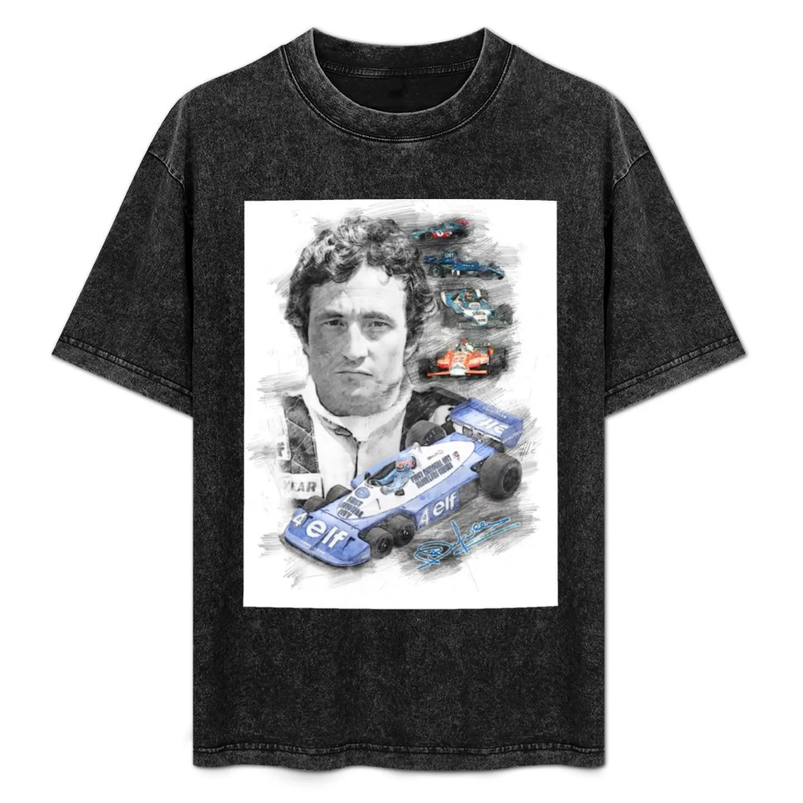 

Patrick Depailler T-Shirt Streetwear Print Tee Shirt