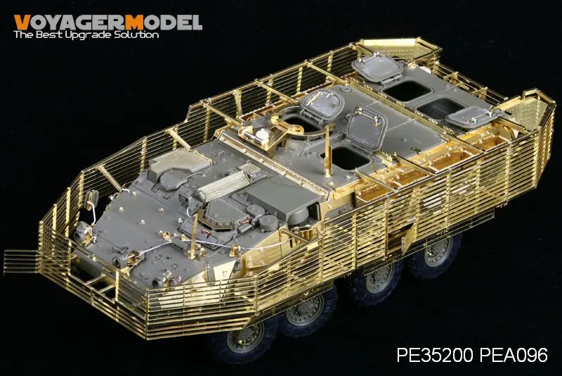 Voyager Model PE35200 1/35 Stryker M1126 w/Slat Armor (For AFV35126) (include Slat Armor, Space Armor, Suspension cover)