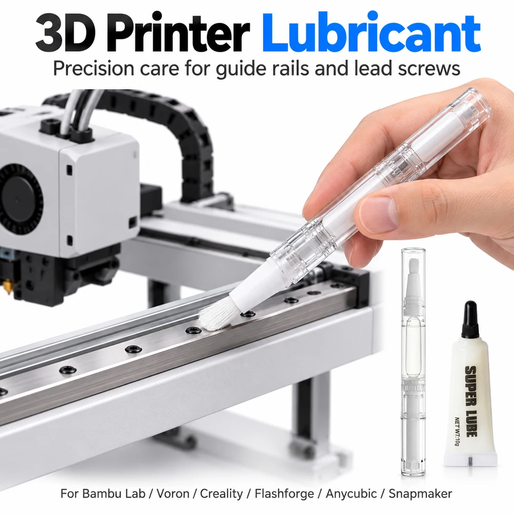 Toaiot 3D Printer Lubricant Pen Precision  Care For Guide Rails And Lead Screws  For Bambu //Voron /Creality 3D Printer Parts