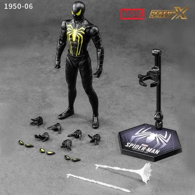 ZD Toys Spider-Man 1/10 Action Figure Brand New Day Miles Morales Spider-Man 2099 Scarlet Spider Ornament Collectible Gift - view 6